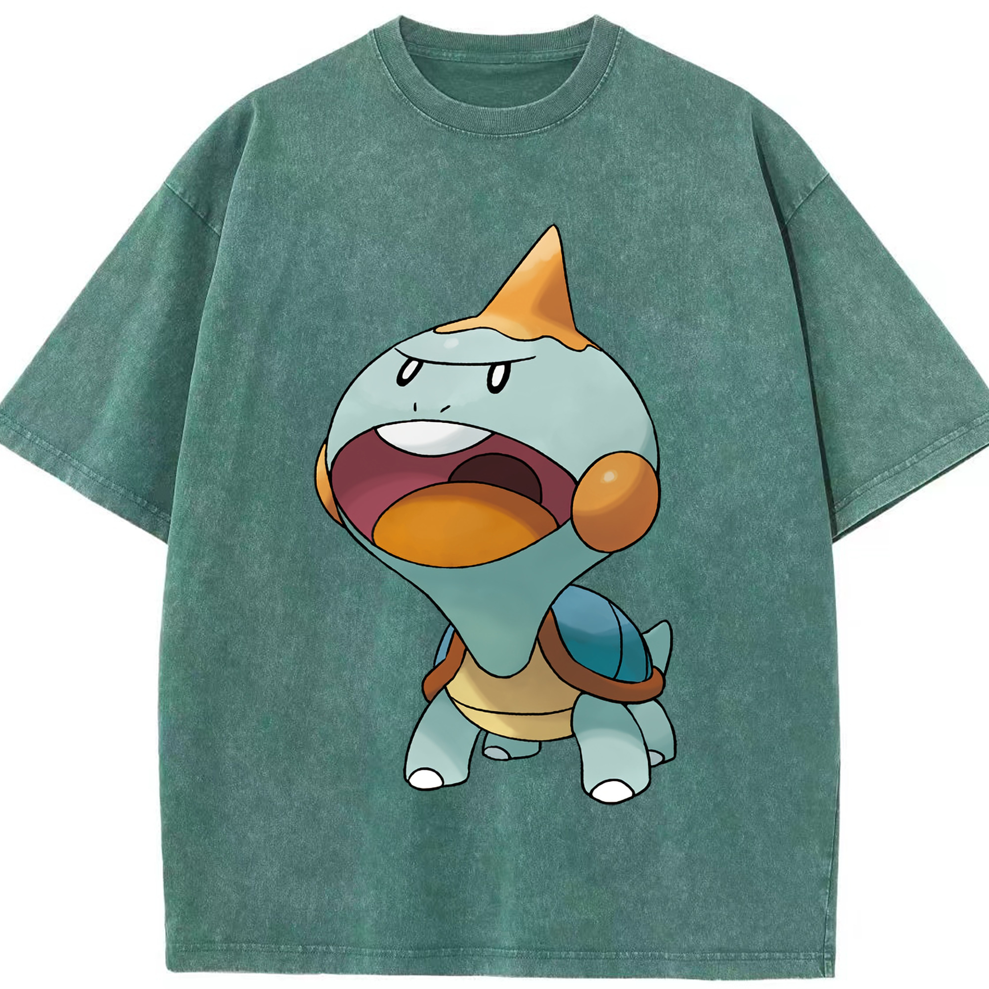 （画像用） ポケットモンスター Pokémon 綿100% ヴィンテージ風 半袖Tシャツ（フロントプリント）